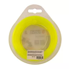 Леска для триммера DENZEL Flex Сord 96116, 2.4 мм x 15 м, квадратная, блистер