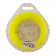 Леска для триммера DENZEL Flex Сord 96117, 3 мм x 15 м, квадратная, блистер