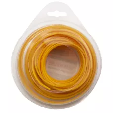 Леска для триммера DENZEL 96155, 2 мм x 15 м, квадратная