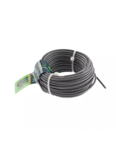 Леска для триммера звезда, армированная алюминием, 2.4 мм х 15 м, Россия Сибртех