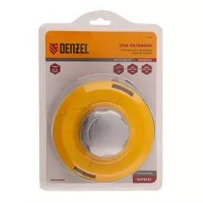 Катушка для триммера DENZEL 96322 полуавтомат, гайка M10 x 1.25, винт M10-M10, кнопка