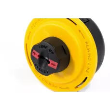 Катушка для триммера DENZEL 96324 полуавтомат, легкая заправка лески, M8 x 1.25, винт M8-M8