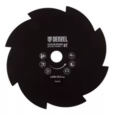Диск для триммера DENZEL 96328, 230 x 25.4 мм, толщина 1.6 мм, 8 лезвий