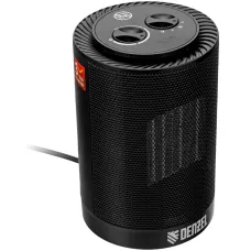 Тепловентилятор керамический DENZEL DTFC-1200S, вращение, 3 реж., вент., нагрев 600/1200 Вт