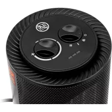 Тепловентилятор керамический DENZEL DTFC-1200S, вращение, 3 реж., вент., нагрев 600/1200 Вт