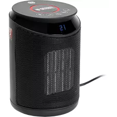 Тепловентилятор керамический электрический DENZEL DTFC-2000, пульт, 3 режима, вентилятор, нагрев 1000/2000 Вт