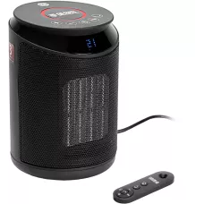 Тепловентилятор керамический электрический DENZEL DTFC-2000, пульт, 3 режима, вентилятор, нагрев 1000/2000 Вт