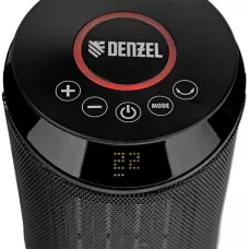 Тепловентилятор керамический DENZEL DTFC-2000X, 2 кВт, wi-fi, пульт, динамик, вращение, 3 реж.
