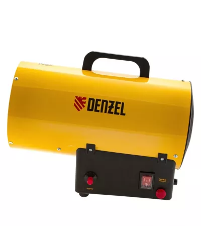 Газовая тепловая пушка GHG-10, 10 кВт, 300 м3/ч, пропан-бутан Denzel