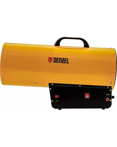 Газовая тепловая пушка GHG-50, 50 кВт, 1400 м3/ч, пропан-бутан Denzel
