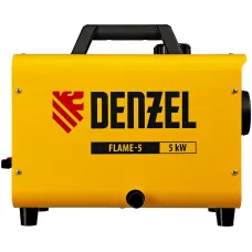 Дизельная тепловая портативная пушка DENZEL Flame-5, 5кВт, 300м3/ч, непр.наг., циф. терм.