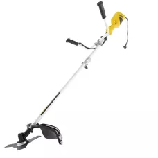 Триммер электрический DENZEL TE-1400, 1400 Вт, 420 мм, катушка + диск, разборная штанга