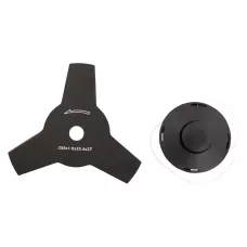 Триммер электрический DENZEL TE-1400, 1400 Вт, 420 мм, катушка + диск, разборная штанга