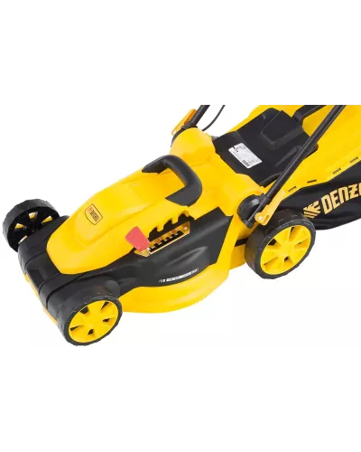 Газонокосилка электрическая GM-1800, 1800 Вт, шир. 38 см, 6 уров., травосб. 40 л.// Denzel