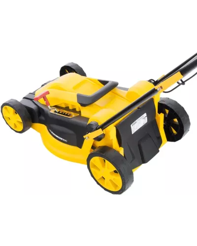 Газонокосилка электрическая GM-1800, 1800 Вт, шир. 38 см, 6 уров., травосб. 40 л.// Denzel