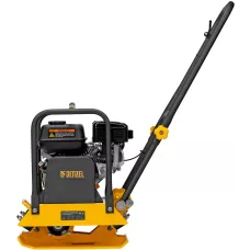 Виброплита бензиновая DENZEL VC-12, 12 кН, 45*35 см, 196 см3