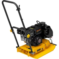 Виброплита бензиновая DENZEL VC-30W, 30 кН, 60*45 см, 196 см3, бак для воды