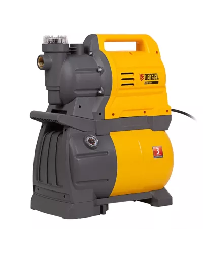 Насосная станция PSХ1300, Х-Pro, 1300 Вт, 4500 л/ч, ресивер 24 л, подъем 48 м Denzel