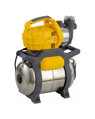 Насосная станция PSХ950X, Х-Pro, 950 Вт, 3300 л/ч, ресивер 24 л, подъем 38 м, нержавейка Denzel