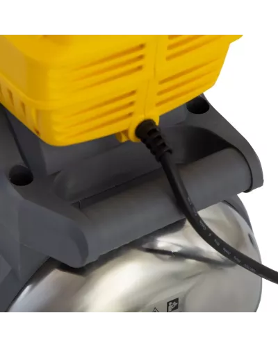 Насосная станция PSХ950X, Х-Pro, 950 Вт, 3300 л/ч, ресивер 24 л, подъем 38 м, нержавейка Denzel