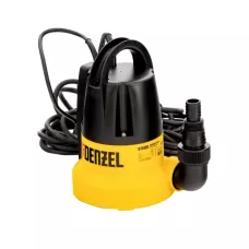 Дренажный насос DENZEL DP500E, 500 Вт, высота подъема 7 м, 7000 л/ч