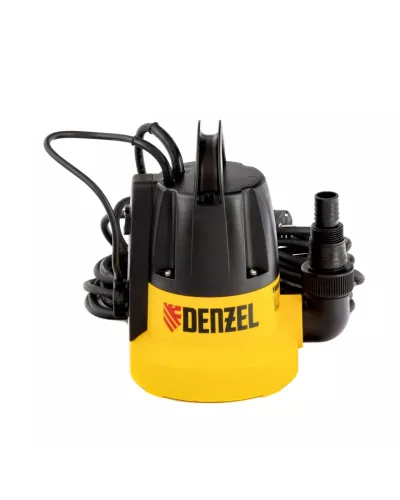 Дренажный насос DP500E, 500 Вт, подъем 7 м, 7000 л/ч Denzel