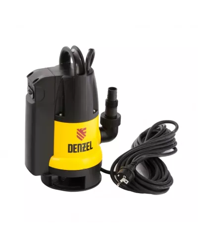 Дренажный насос DP800A, 800 Вт, подъем 5 м, 13000 л/ч Denzel