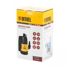 Дренажный насос DENZEL DP800A, 800 Вт, высота подъема 5 м, 13000 л/ч