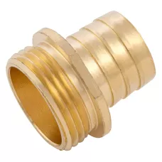 Штуцер для шланга DENZEL 97271, 1 дюйм, с наружной резьбой G1