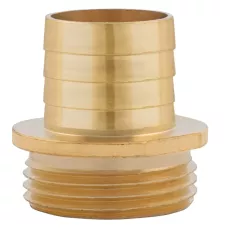 Штуцер для шланга DENZEL 97271, 1 дюйм, с наружной резьбой G1