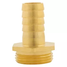 Штуцер для шланга DENZEL 97272, 3/4 дюйм, с наружной резьбой G1