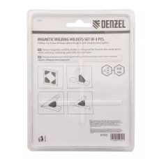 Набор для сварочных работ DENZEL 97555, 4 магнитных фиксаторов