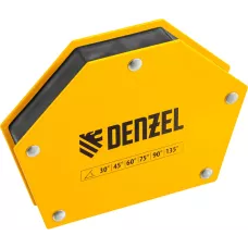 Фиксатор магнитный DENZEL для сварочных работ усилие 75 LB, 30х45х60х75х90х135 град.