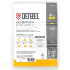 Фиксатор магнитный DENZEL для сварочных работ усилие 25 LB, 30х45х60х75х90х135 град.