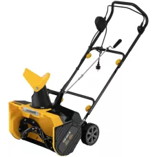 Электрическая снегоуборочная машина DENZEL ESB-460-M, 1.8 кВт, металлический шнек, LED фара