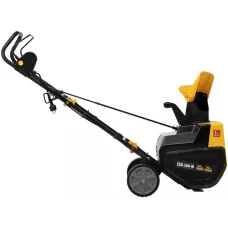 Электрическая снегоуборочная машина DENZEL ESB-560-M, 2,5 кВт, металлический шнек, LED фара