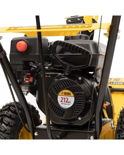 Бензиновая снегоуборочная машина SB 560, 212 cc, ручной старт Denzel