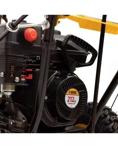 Бензиновая снегоуборочная машина SB 560, 212 cc, ручной старт Denzel