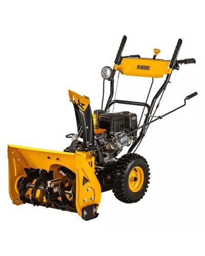 Бензиновая снегоуборочная машина SB 560 LP, 212 cc, электростартер, фара Denzel
