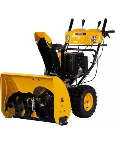 Бензиновая снегоуборочная машина SBL 711D PRO, 302cc, эл.старт, фара, обогрев, блок. дифф.// Denzel
