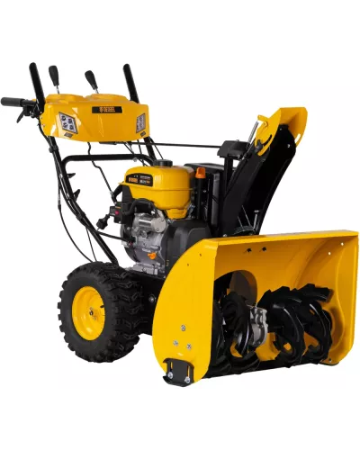 Бензиновая снегоуборочная машина SBL 711D PRO, 302cc, эл.старт, фара, обогрев, блок. дифф.// Denzel