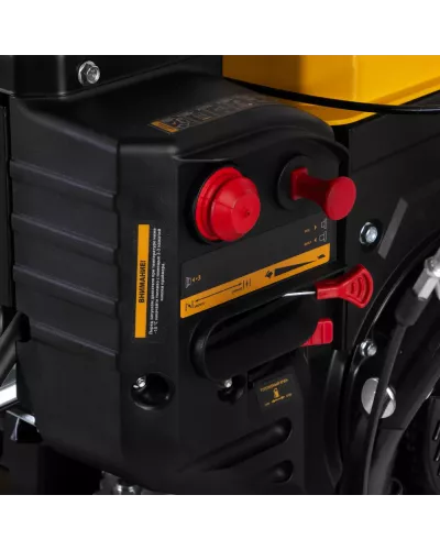 Бензиновая снегоуборочная машина SBL 711D PRO, 302cc, эл.старт, фара, обогрев, блок. дифф.// Denzel