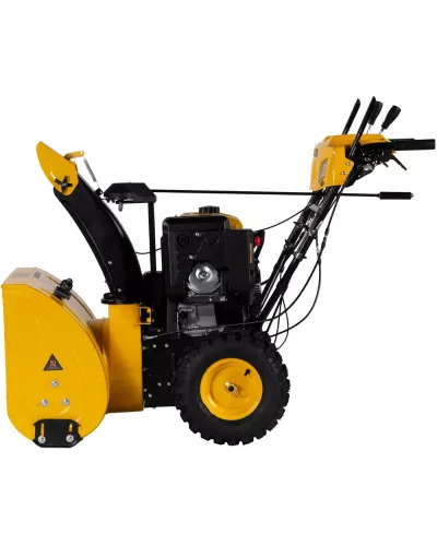Бензиновая снегоуборочная машина SBL 711D PRO, 302cc, эл.старт, фара, обогрев, блок. дифф.// Denzel