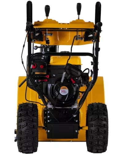 Бензиновая снегоуборочная машина SBL 711D PRO, 302cc, эл.старт, фара, обогрев, блок. дифф.// Denzel