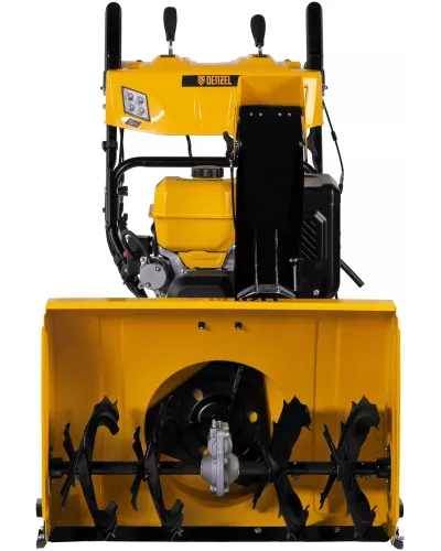 Бензиновая снегоуборочная машина SBL 711D PRO, 302cc, эл.старт, фара, обогрев, блок. дифф.// Denzel