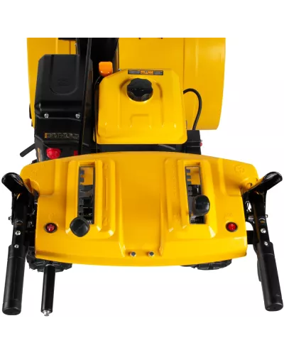 Бензиновая снегоуборочная машина SBL 711D PRO, 302cc, эл.старт, фара, обогрев, блок. дифф.// Denzel