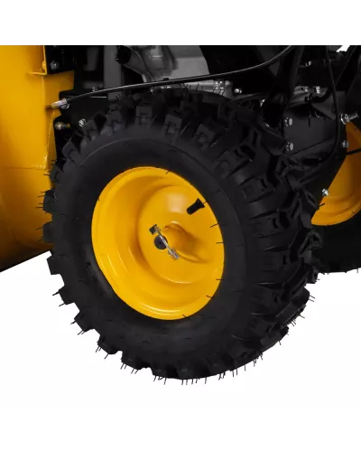 Бензиновая снегоуборочная машина SBL 711D PRO, 302cc, эл.старт, фара, обогрев, блок. дифф.// Denzel