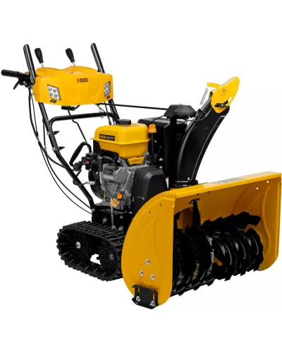 Бензиновая снегоуборочная машина SBL 711DT PRO, 420cc, гусеницы, эл.старт, блок. дифф.// Denzel