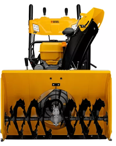 Бензиновая снегоуборочная машина SBL 711DT PRO, 420cc, гусеницы, эл.старт, блок. дифф.// Denzel