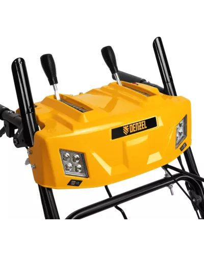 Бензиновая снегоуборочная машина SBL 711DT PRO, 420cc, гусеницы, эл.старт, блок. дифф.// Denzel